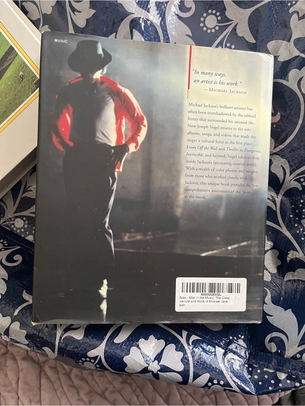 Michael Jackson Man in the Music Joseph Vogel Hardcover Book - Picture 2 of 10